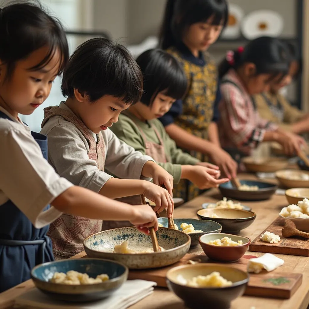 Taller comunitario de cocina japonesa